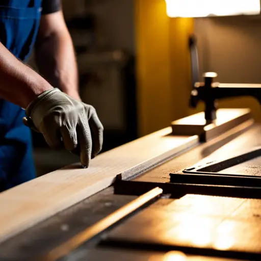 Enhancing Craftsmanship with Intricate Chamfers on a Table Saw